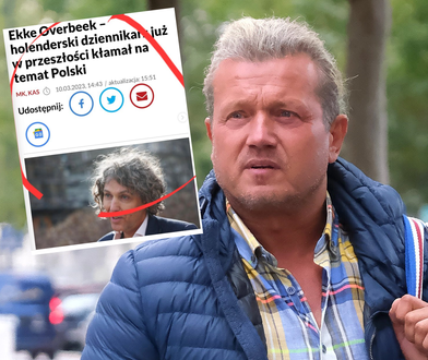 "Ta kanalia atakuje Jana Pawła II". Jakimowicz odleciał w krytyce Overbeeka