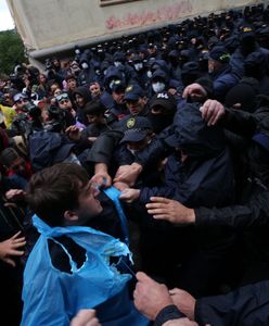 Gruzini protestują. "Sytuacja coraz bardziej napięta"