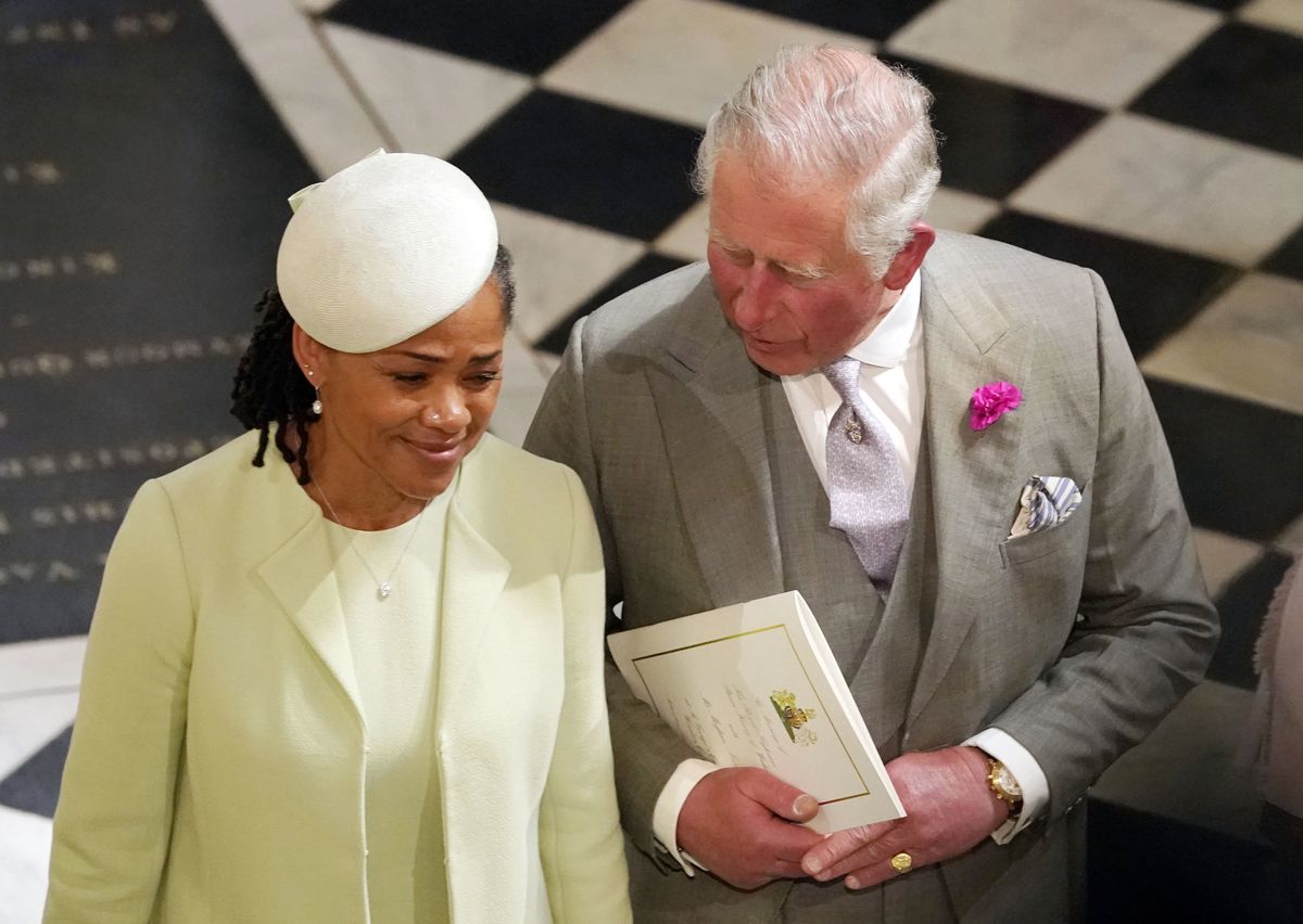 Książe Karol i  Doria Ragland, mama Meghan Markle