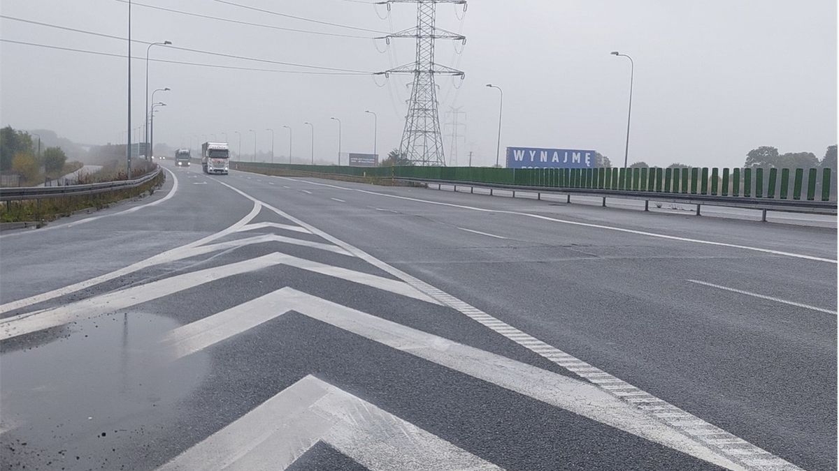 "Fale Dunaju" na autostradzie A1