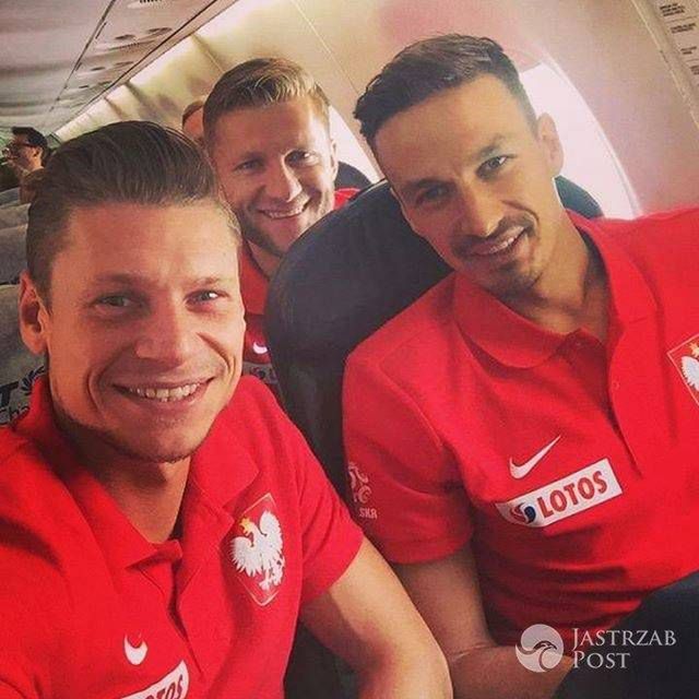 Łukasz Piszczek w drodze na mecz Niemcy - Polska. Fot. Facebook.com