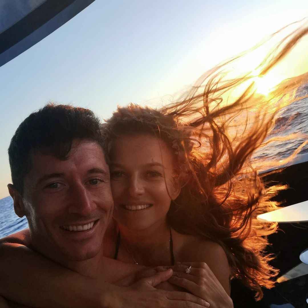 Robert Lewandowski świętuje 10. rocznicę ślubu
