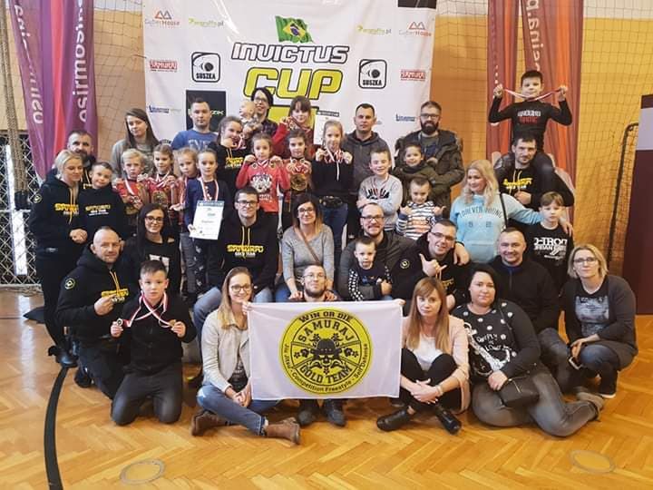 Samuraj Gold Team na zawodach Jiu Jitsu w Mosinie