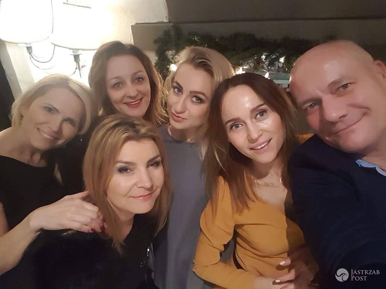 Piotr Zelt na Wigilii u Aldony Wleklak