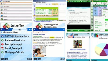 Porównanie pakietów biurowych dla telefonów 1
