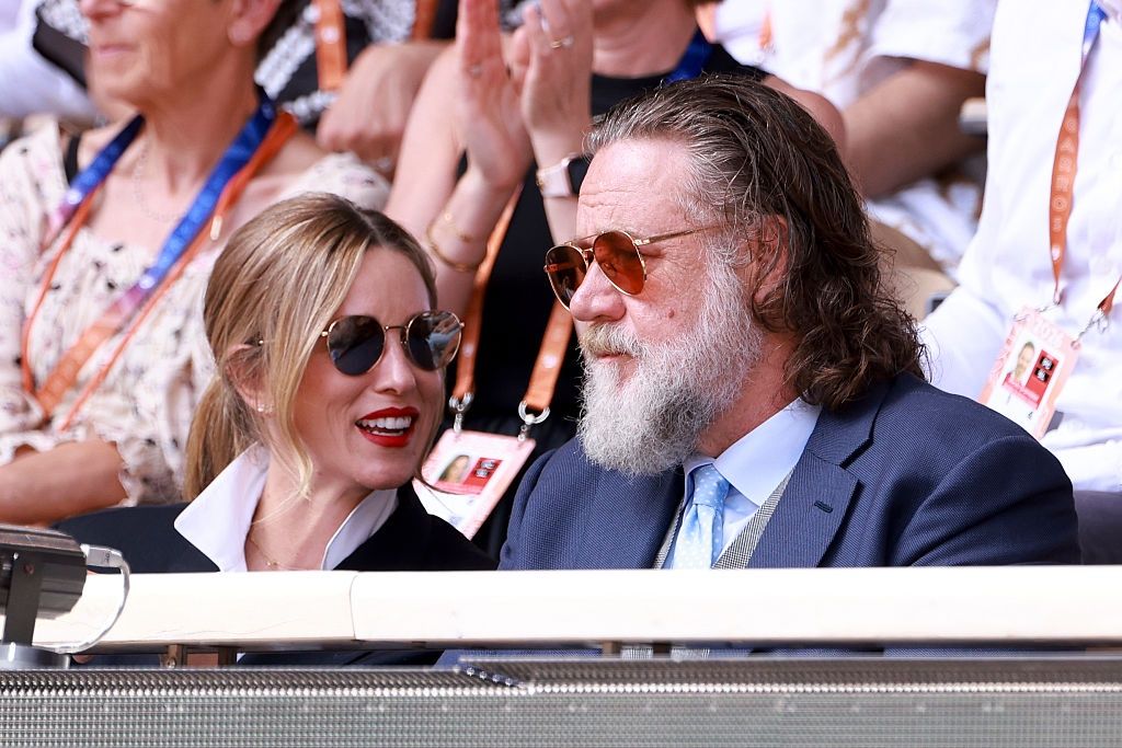 Russell Crowe i Britney Theriot