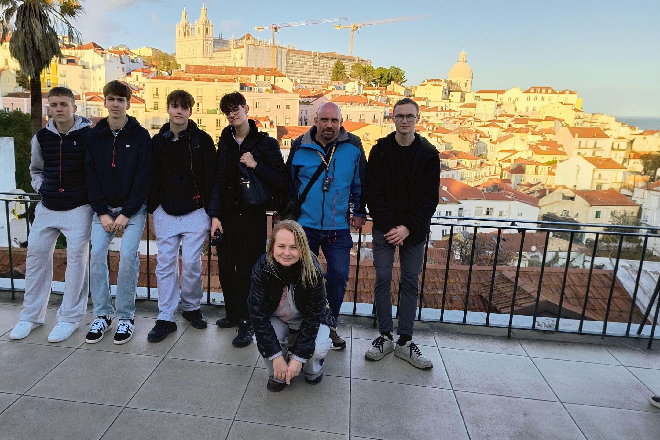 Uczniowie podczas programu ERASMUS+