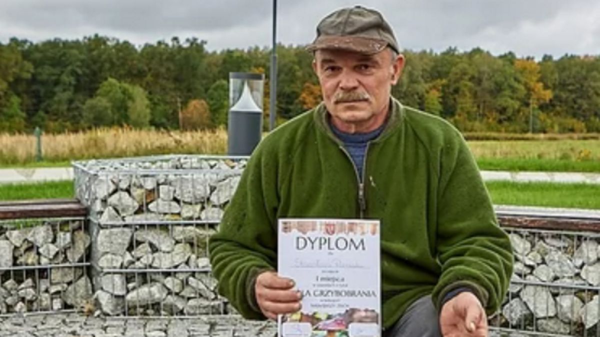 Pan Stanisław został królem grzybobrania
