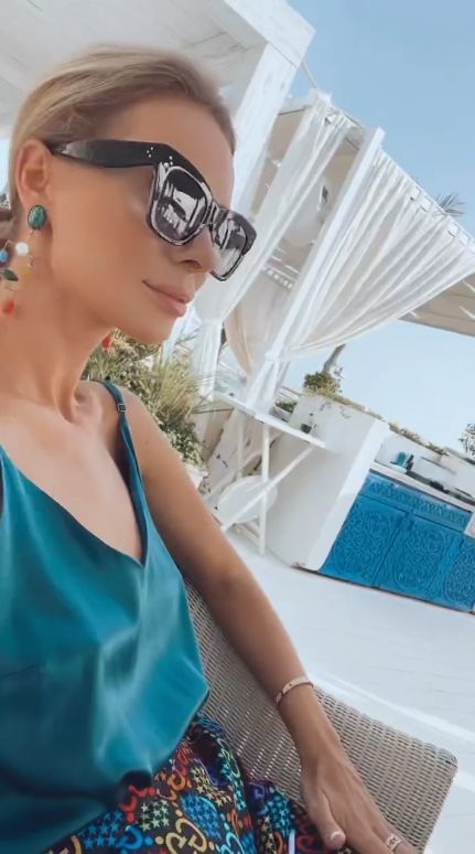 Dubajskiego la dolce vita Izabeli Janachowskiej ciąg dalszy. Tylko pozazdrościć? 