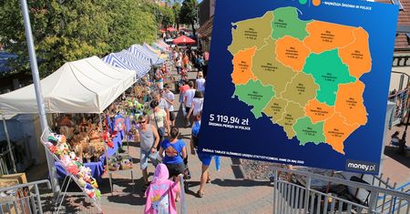 150 litrów oleju rzepakowego więcej i niemal 400 kilogramów bananów więcej. Tak w praktyce wyglądają różnice w zarobkach w Polsce