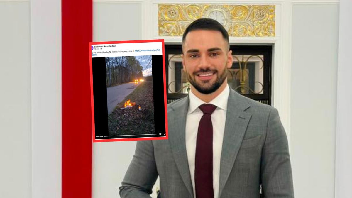 Mieszkańcy na miejscu tragedii. Znicze i kwiaty przy drodze