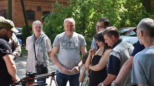 Ciężki sprzęt wojskowy przyjechał do starogardzkiego Stada Ogierów