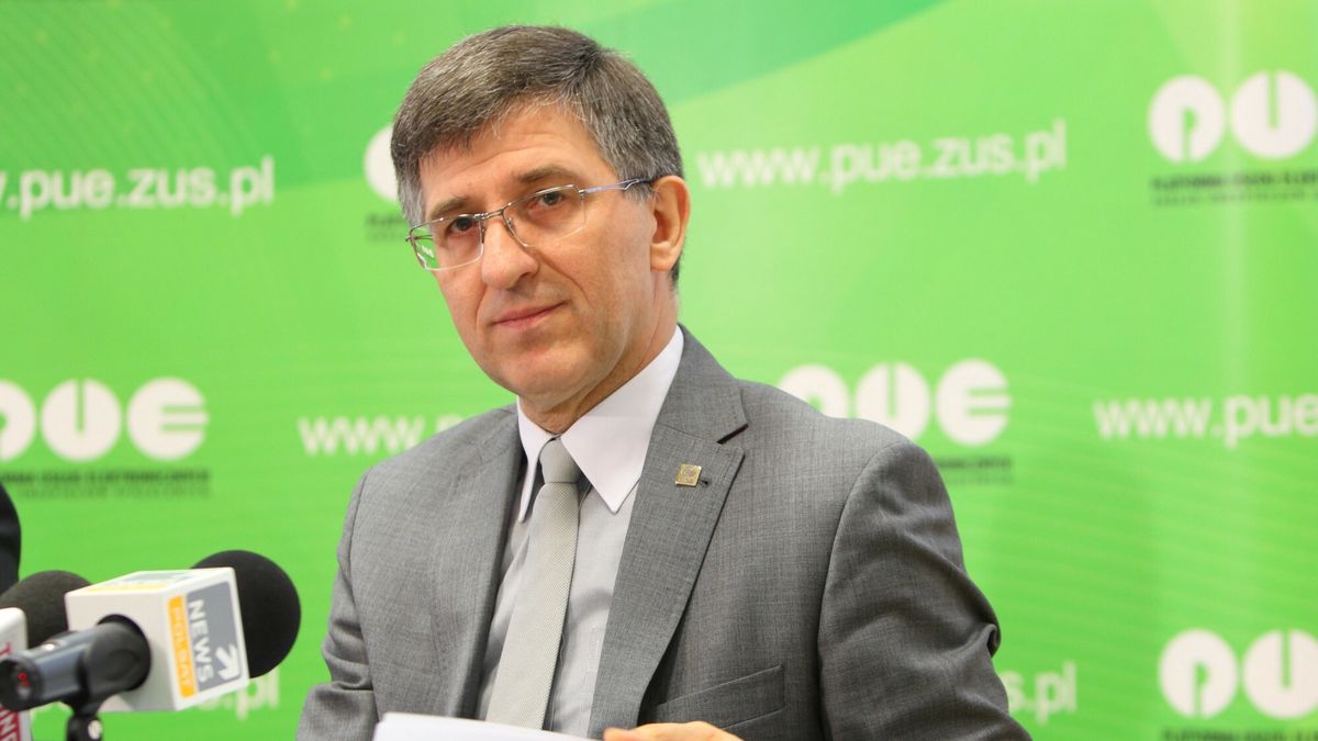 Zbigniew Derdziuk na zdjęciu z 2014 r., kiedy stał już na czele ZUS