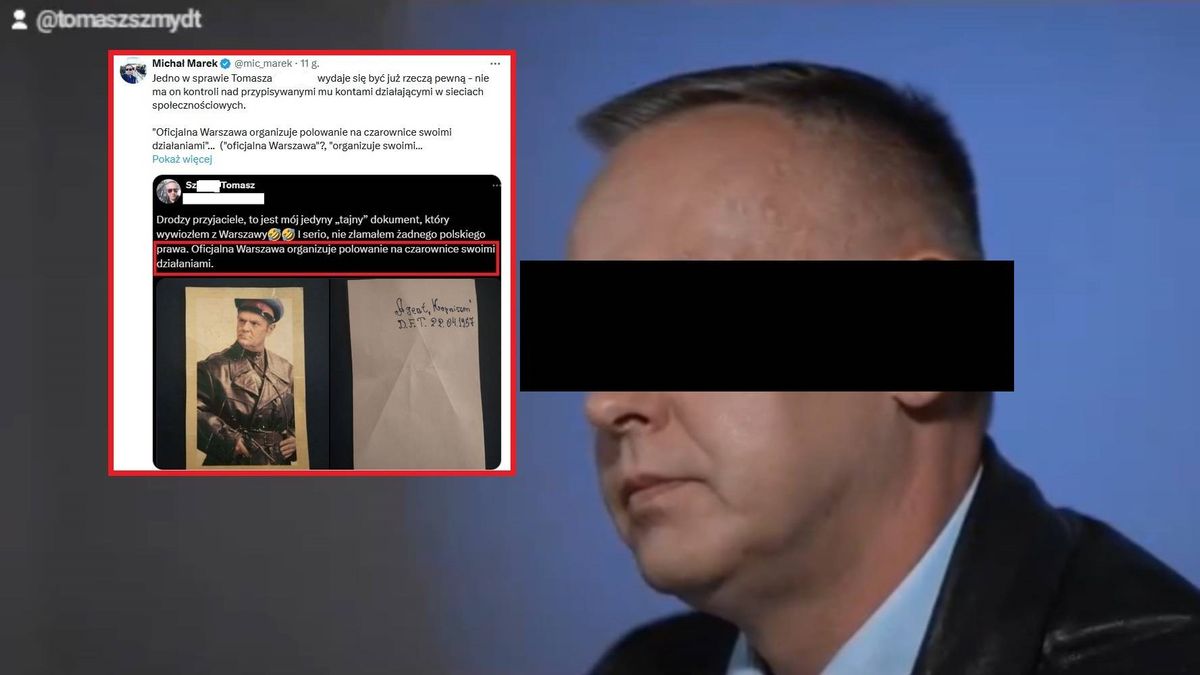 Białorusini prowadzą konto Tomasza Sz.?