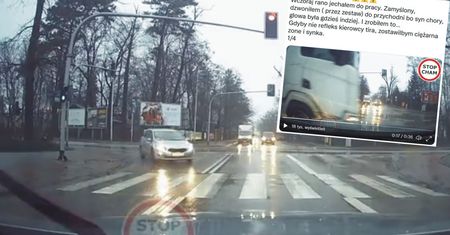 Sekundy dzieliły go od śmierci. Pokazał przerażające nagranie