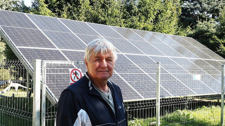 ROD ma tańszy prąd z fotowoltaiki, inicjatorem budowy tego systemu był Mirosław Kubiak, prezes zarządu.