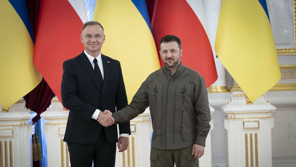 Prezydent Duda w Kijowie. Zdjęcie archiwalne 