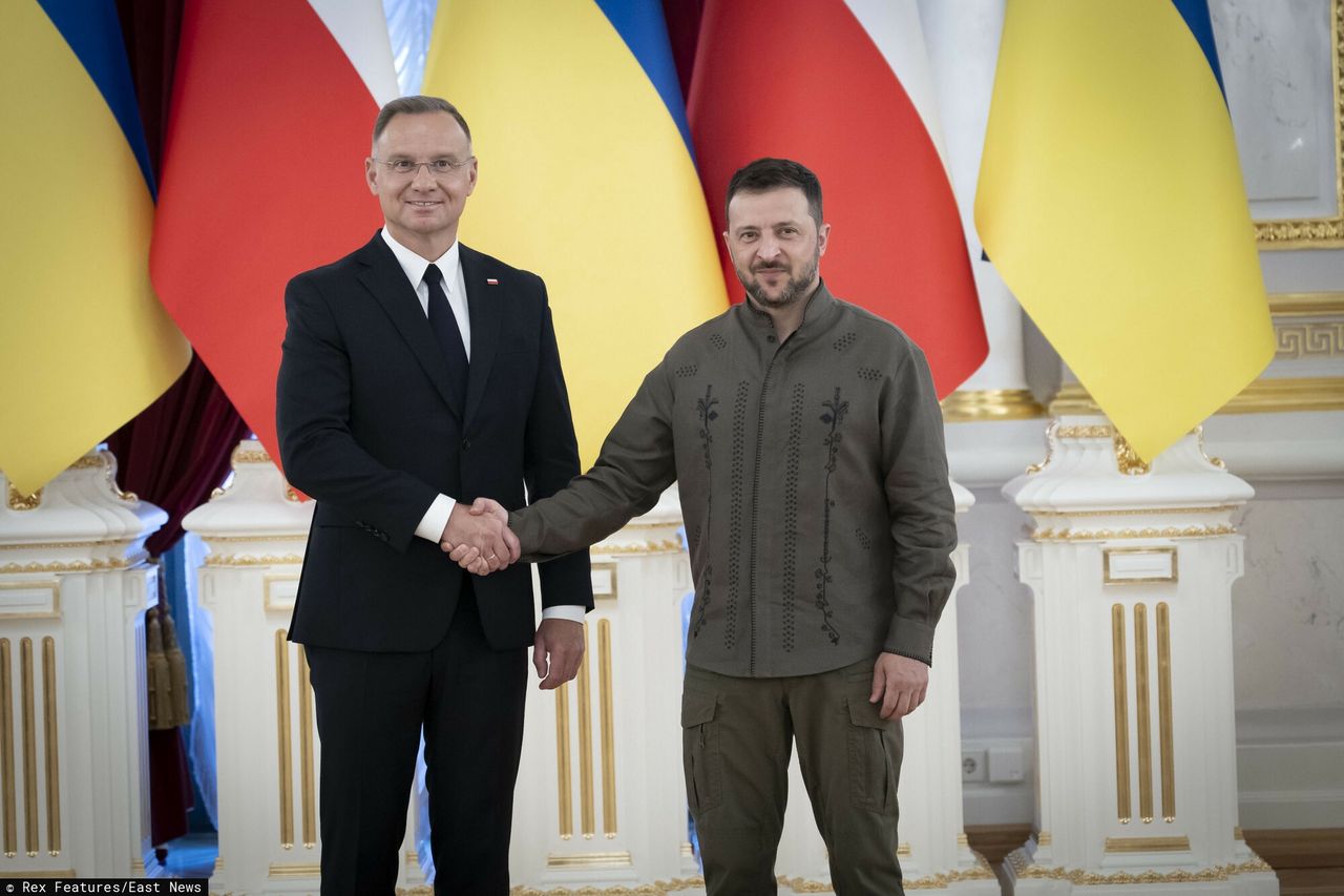 Prezydent Duda w Kijowie. Zdjęcie archiwalne 