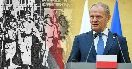"Nie damy się zastraszyć". Tak Tusk odpowiedział Rosji w rocznicę
