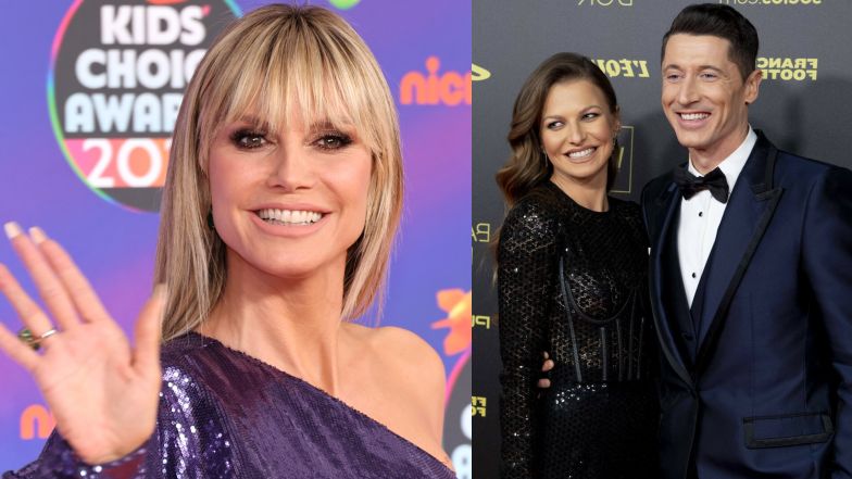 Heidi Klum pochwaliła się zdjęciem z Anną i Robertem Lewandowskimi