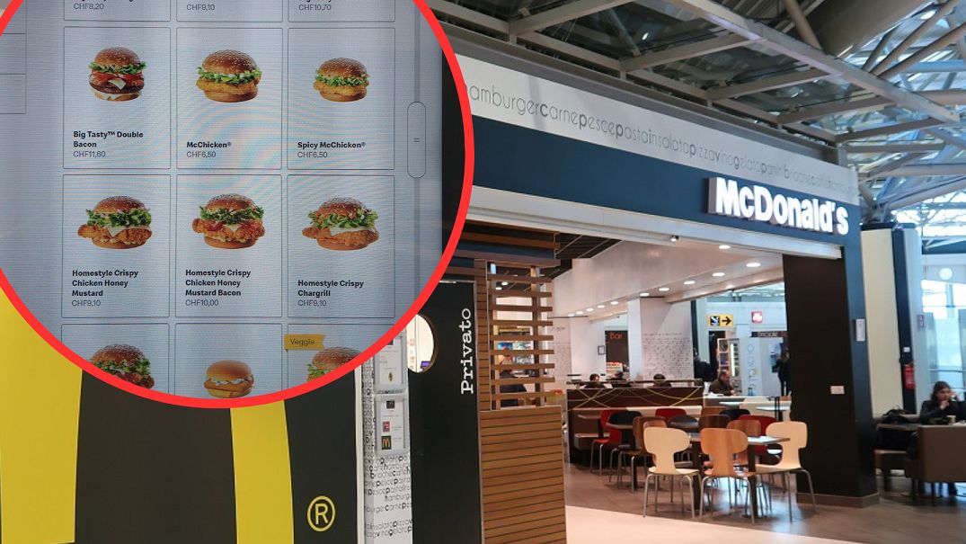 Szok! Tyle zapłacisz w McDonaldzie w Szwajcarii. Mamy zdjęcia