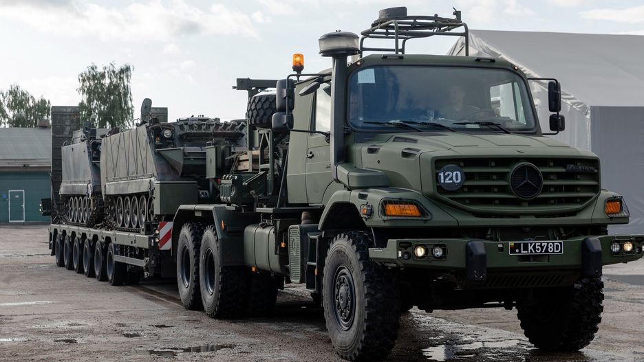 Litwa dostarczy Ukrainie pojazdy opancerzone
