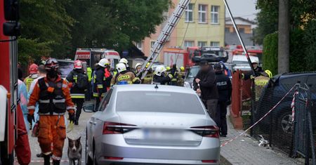 Kobiernice. Wybuch gazu w domu jednorodzinnym. Nie żyje kobieta.