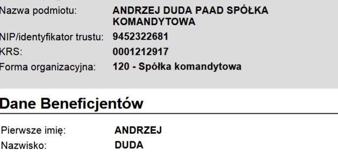 Andrzej Duda PAAD — tak nazywa się nowy biznes byłego prezydenta