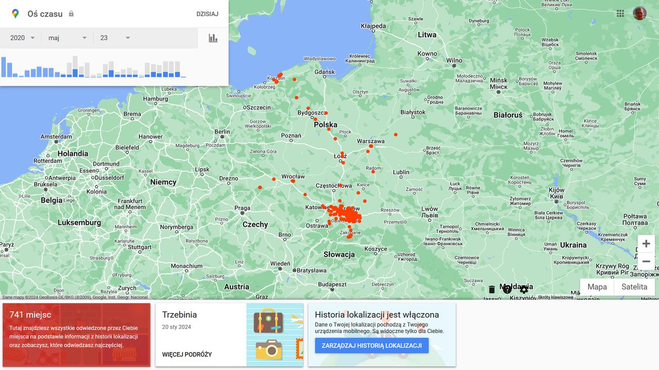 Google Maps i oś czasu: jak wyłączyć historię lokalizacji?