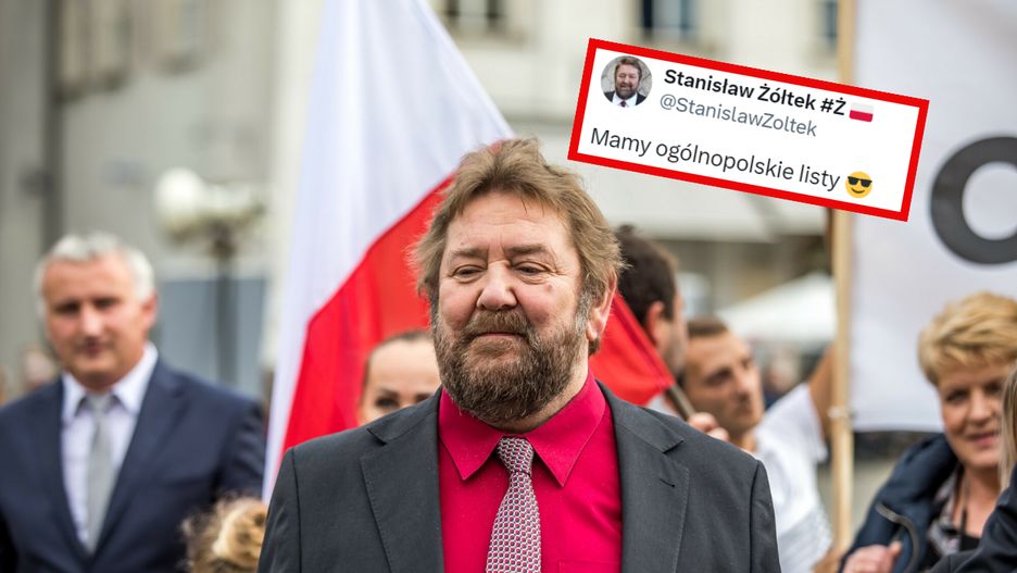 Partia Stanisława Żółtka zarejestrowała kandydatów do PE we wszystkich 13 okręgach wyborczych