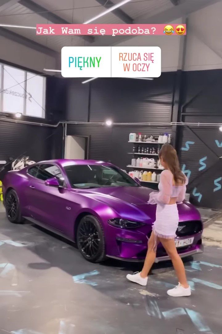 Honorata Skarbek kupiła nowe auto