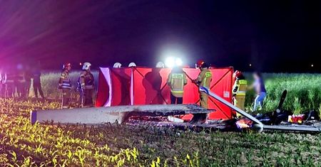 Tragedia na Podkarpaciu: rozbił się motoszybowiec! Jedna osoba nie żyje!