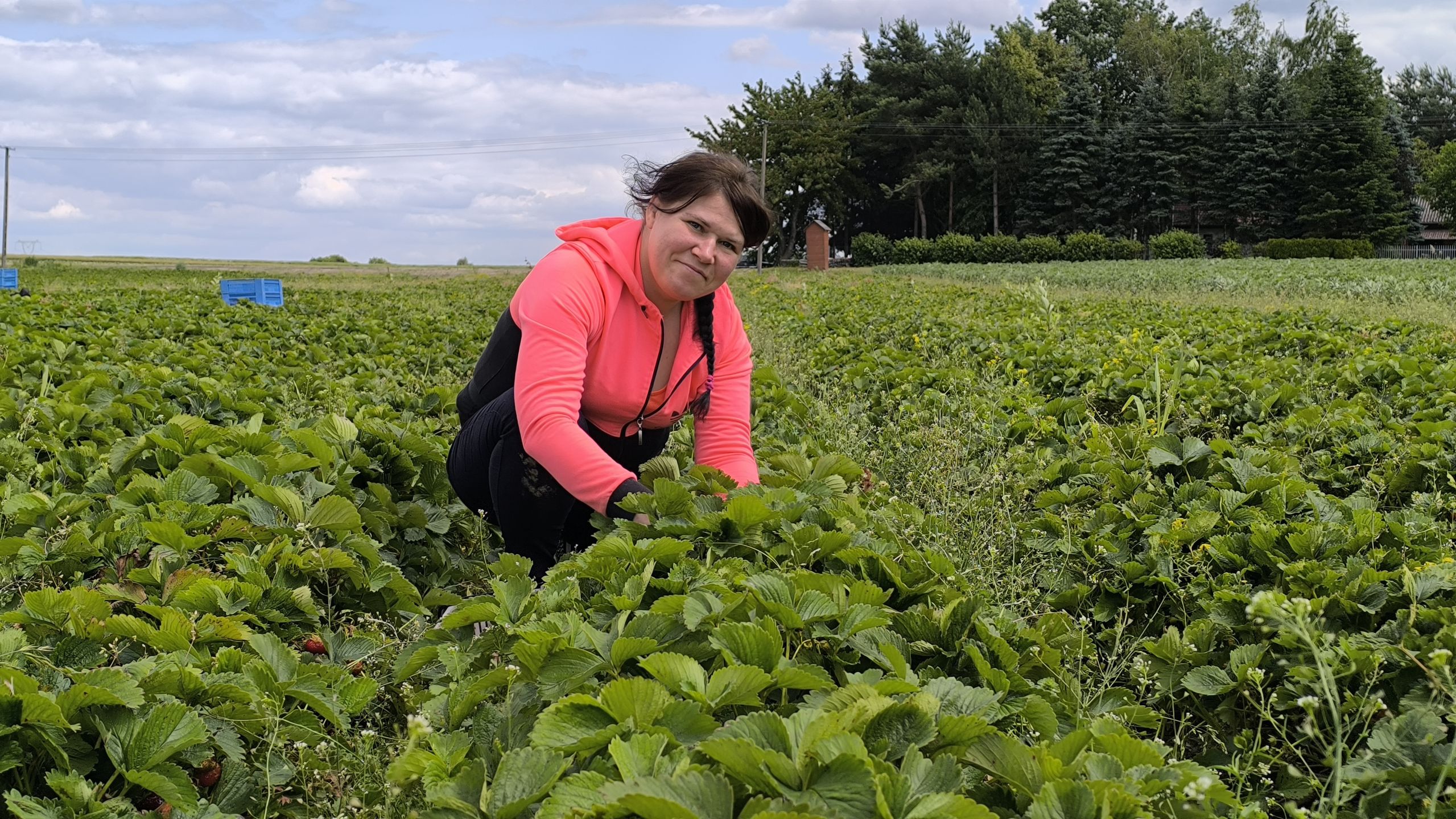 Sylwia zaraża swoją energią i chęcią do pracy