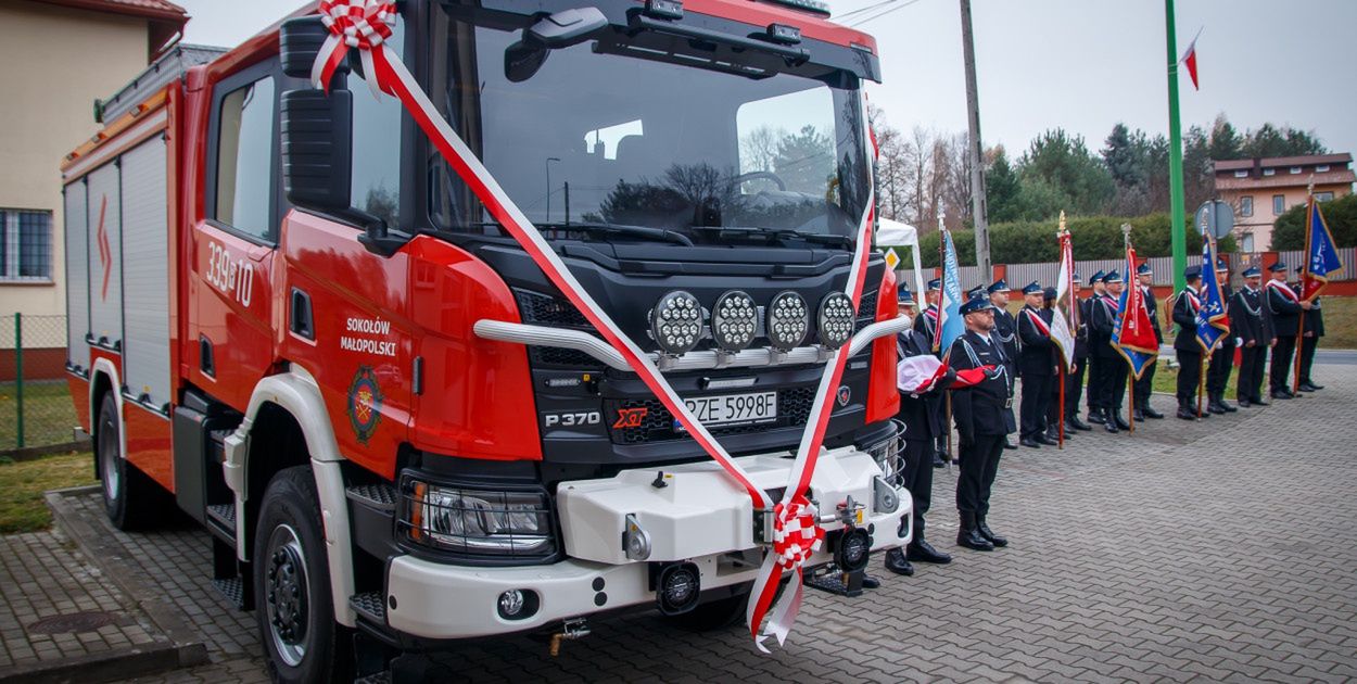 Sokołów Małopolski: Nowoczesny wóz strażacki dla OSP
