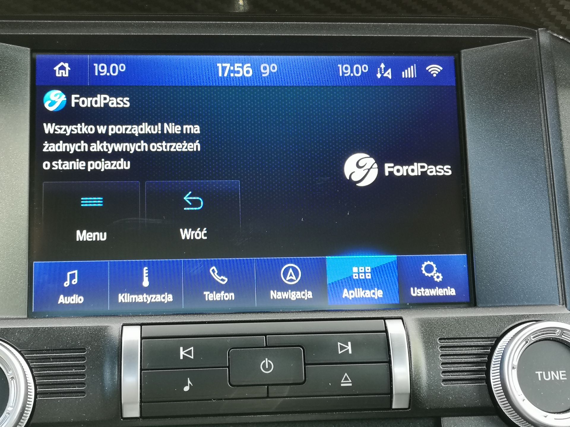Ford Mustang GT: Działanie systemu SYNC 3, aplikacji FordPass oraz audio B&O 24