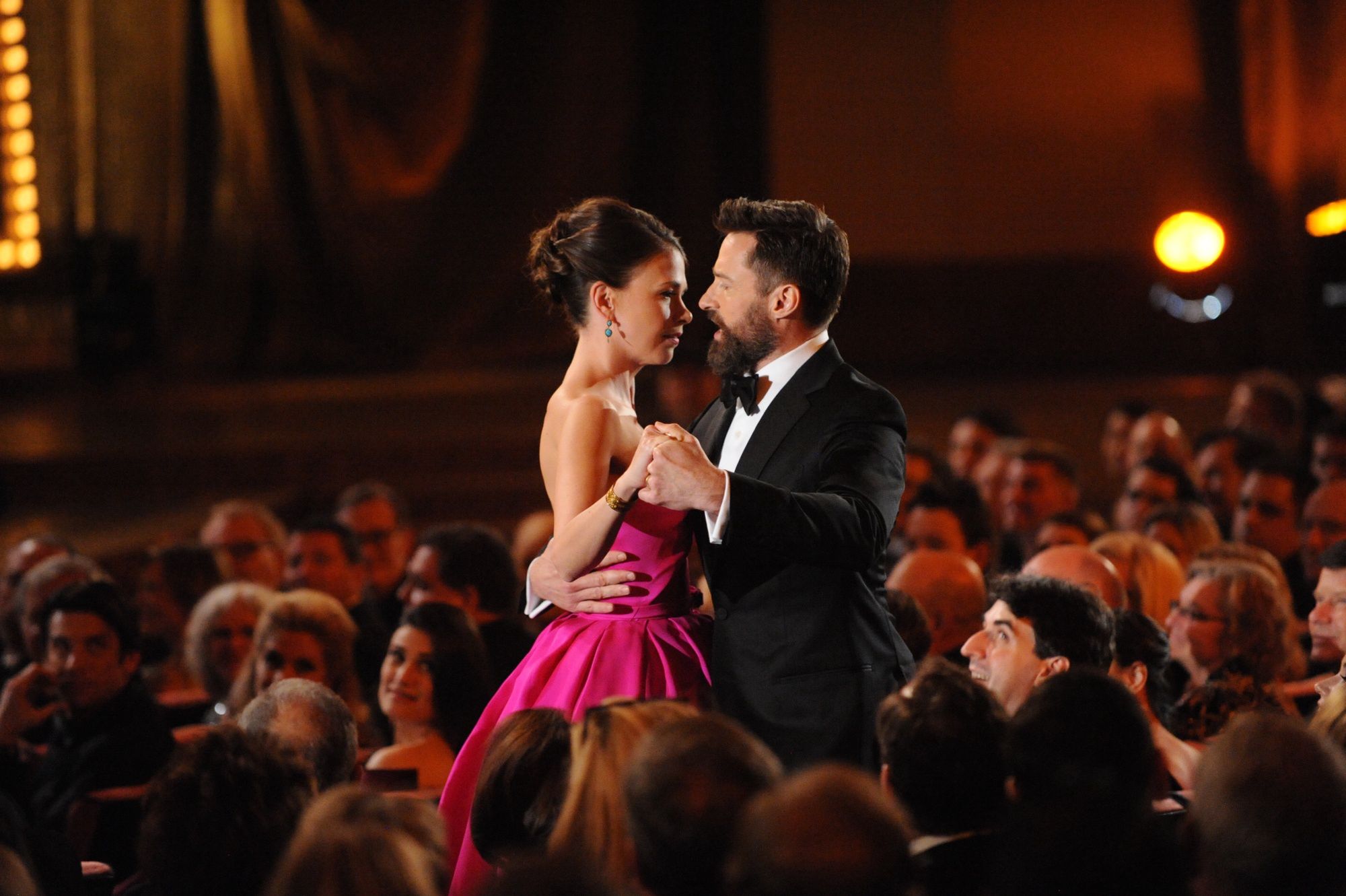 Hugh Jackman i Sutton Foster