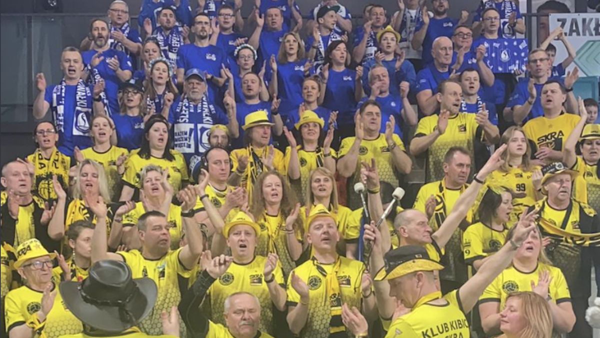 Kibice Ślepska i Skry 