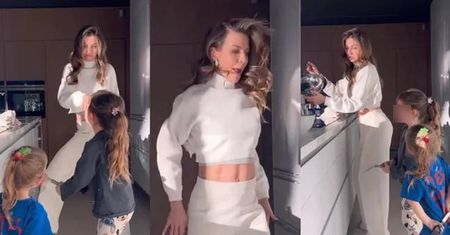 Anna Lewandowska relacjonuje dzikie pląsy z córkami. Internautka: "Zaraz pojawi się na pewno BÓL D*PY u niektórych". Zareagowała (WIDEO)