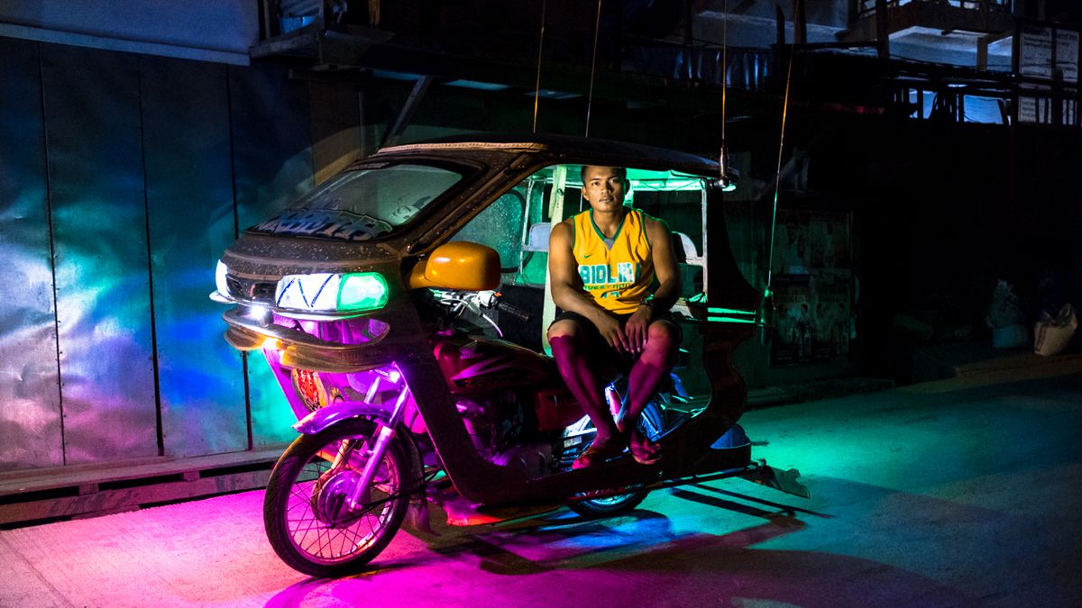 Portrety filipińskich taksówkarzy wyglądają jak z filmu science fiction 1