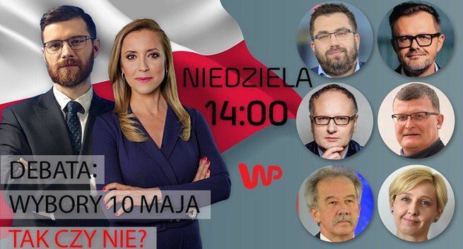 W niedzielę debata WP: „Wybory 10 maja. Tak czy nie?” z Felusiem, Węglarczykiem i Lisickim