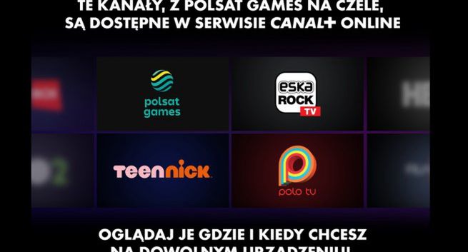 Nowe kanały w Canal+ online i kolejna aplikacja platformy