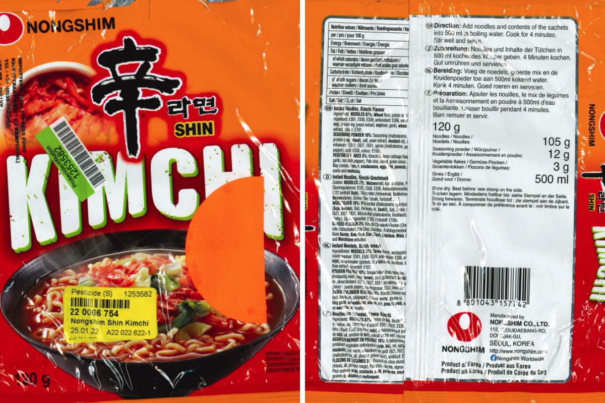 Wycofano partię zupy instant z uwagi na szkodliwy tlenek etylenu