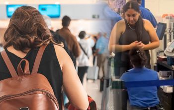 Wpadła w kłopoty na lotnisku. Wszystko przez strój