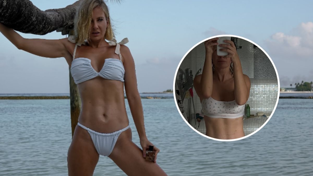 Edyta Pazura prezentuje figurę