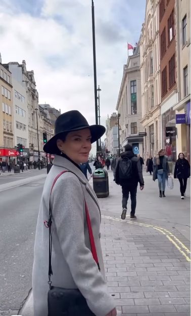 Monika Richardson odwiedziła córkę w Londynie