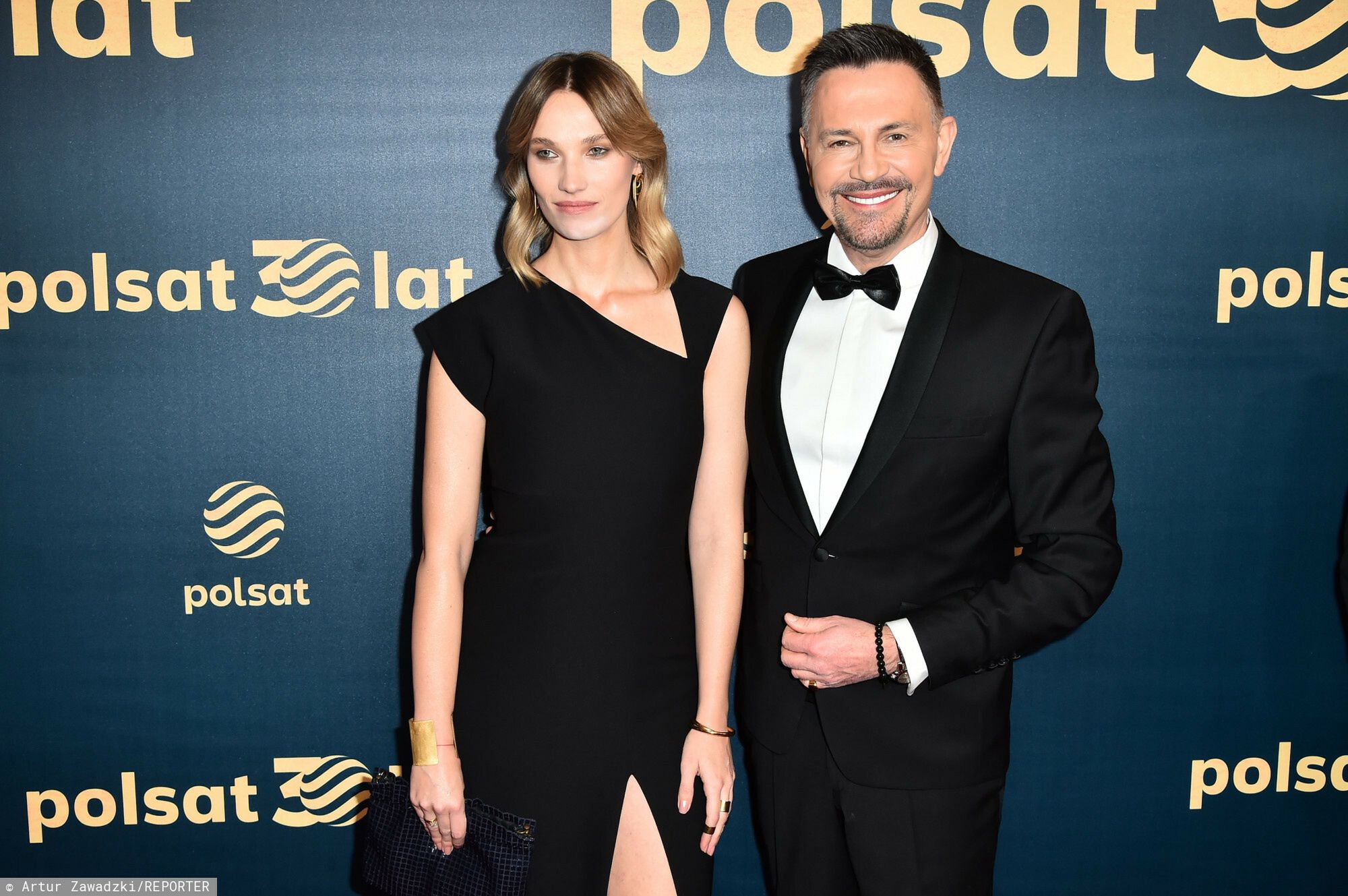 Krzysztof i Joanna Ibiszowie na 30-leciu Telewizji Polsat