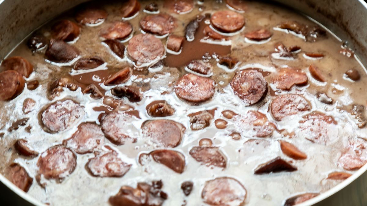 Brazylijski gulasz z czarnej fasoli