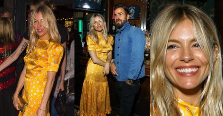 Podchmielona Sienna Miller podrywa byłego męża Jennifer Aniston