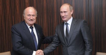 Putin o prezydencie FIFA: "Zasługuje na Nagrodę Nobla!"