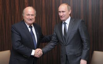 Putin o prezydencie FIFA: "Zasługuje na Nagrodę Nobla!"